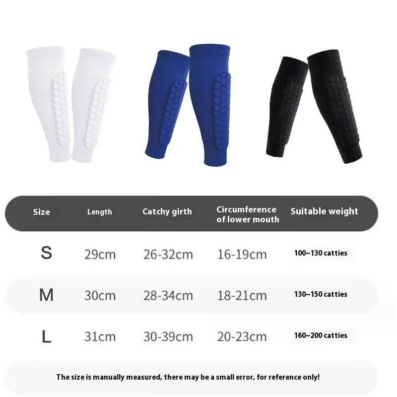Honeycomb Leg Protection | Anti-Slip Sports Sleeve - ZA-Zola
