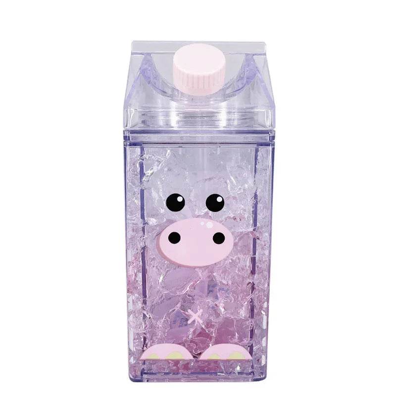 400ml Cute Double-Layer Vacuum Cup – Leakproof - ZA-Zola
