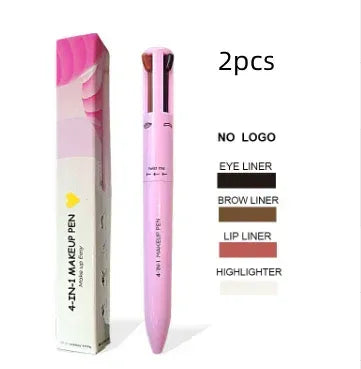 4 in 1 Makeup Pencil – Eyebrow, Eyeliner, Lip Liner & Highlight - ZA-Zola