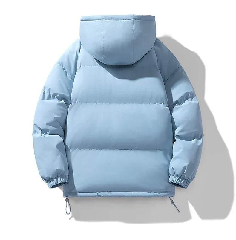 Men's Hoodie Padded Coat – Warm, Casual, Loose Fit - ZA-Zola