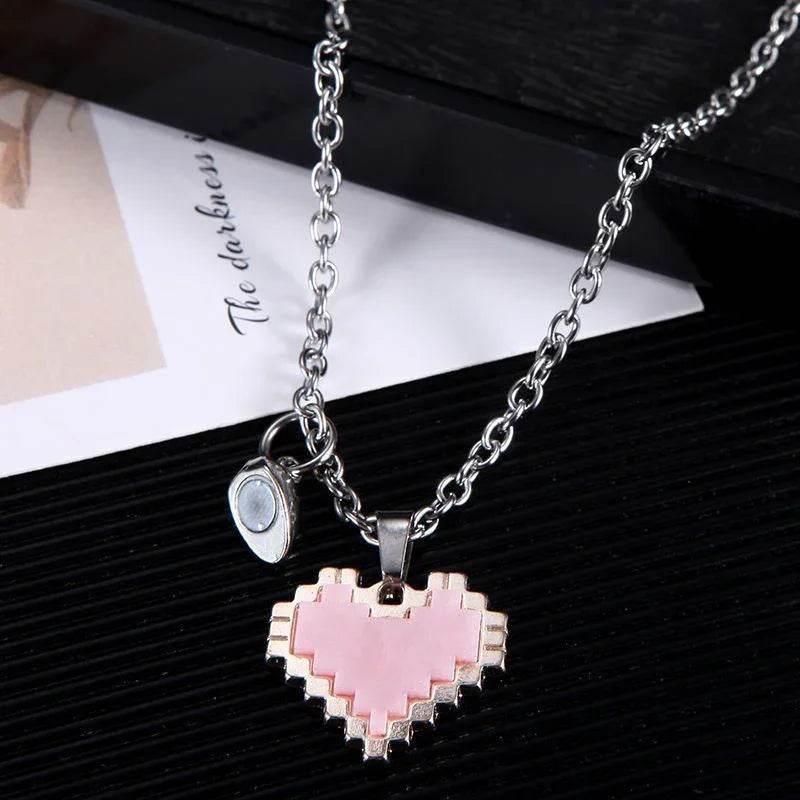 Buy Magnetic Heart Couple Necklace – Perfect Gift Now! - ZA-Zola