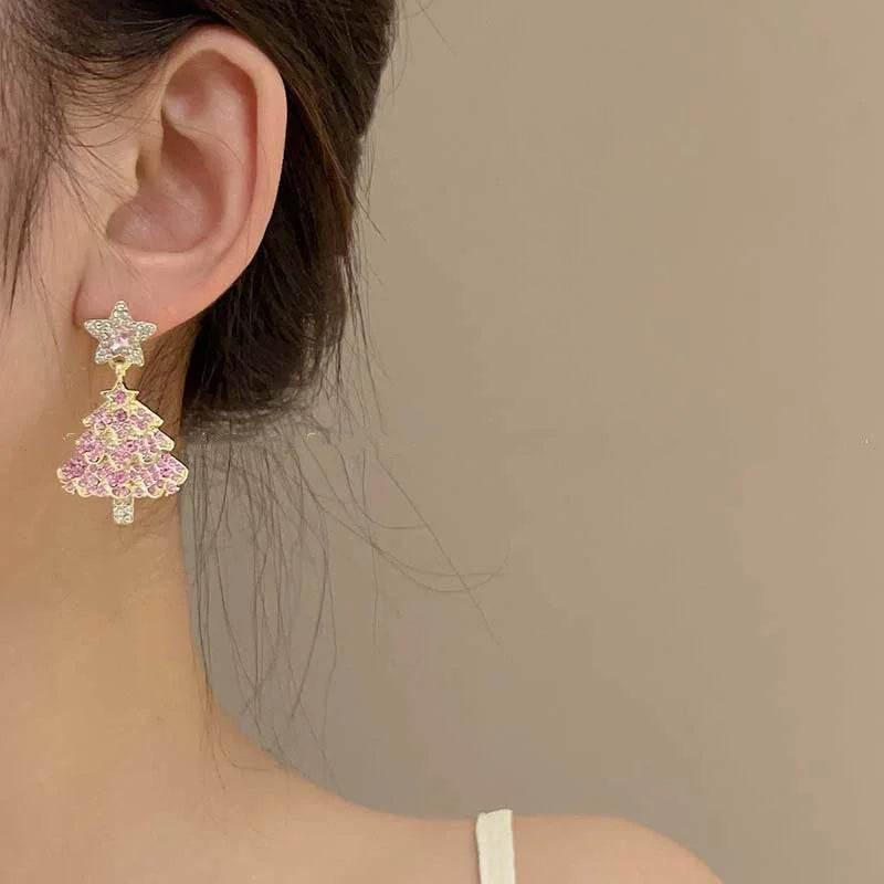Elegant Christmas Tree Earrings – Shop Festive Looks! - ZA-Zola