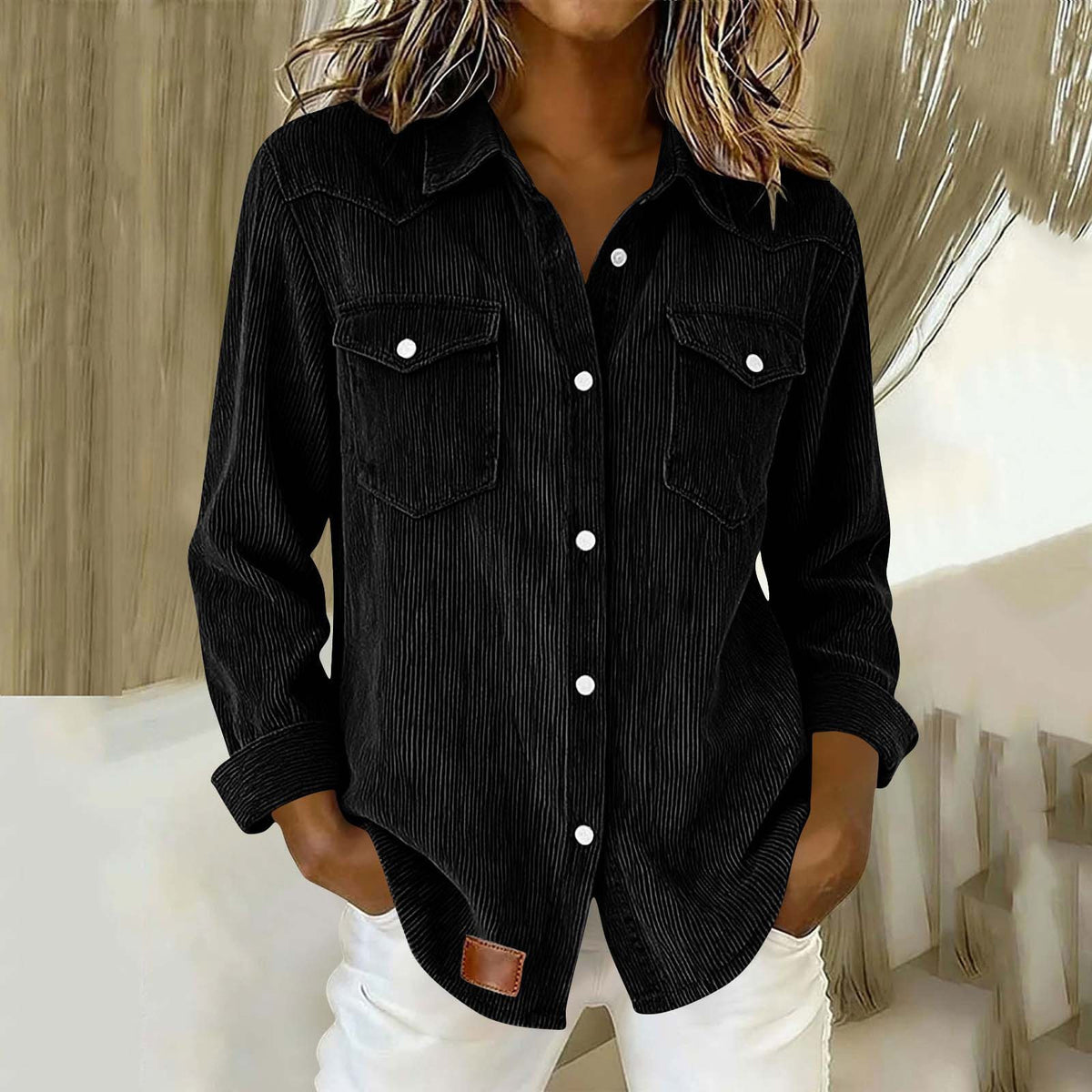 Women’s Long Sleeve Cardigan | Elegant Casual Top