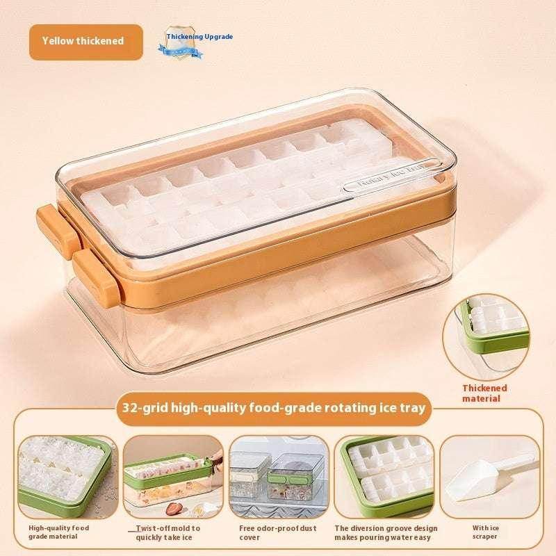 One-Click Flip Ice Tray – Large Capacity DIY Ice Box - ZA-Zola