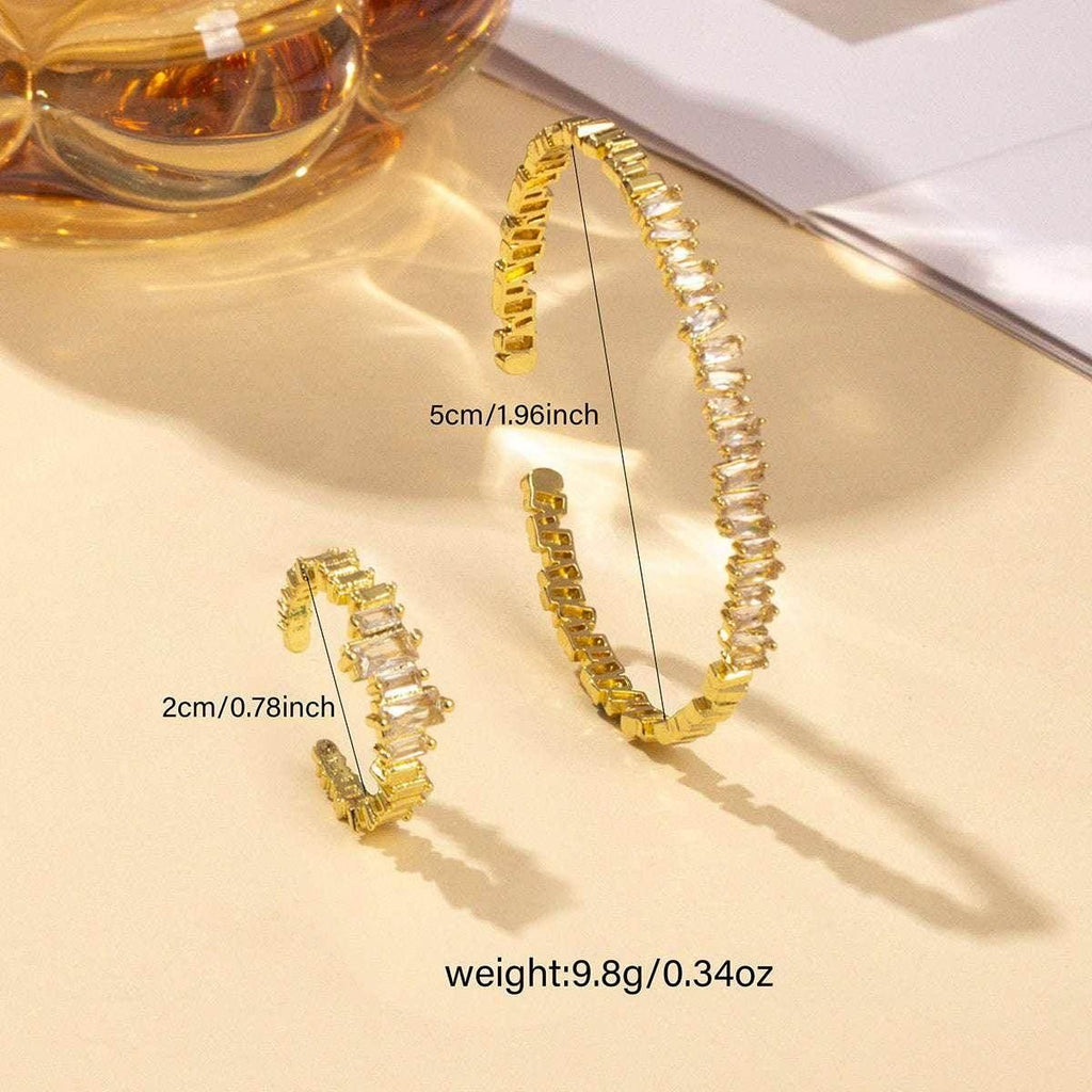 Zircon Bracelet & Ring Set – Chic Daily Jewelry - ZA-Zola
