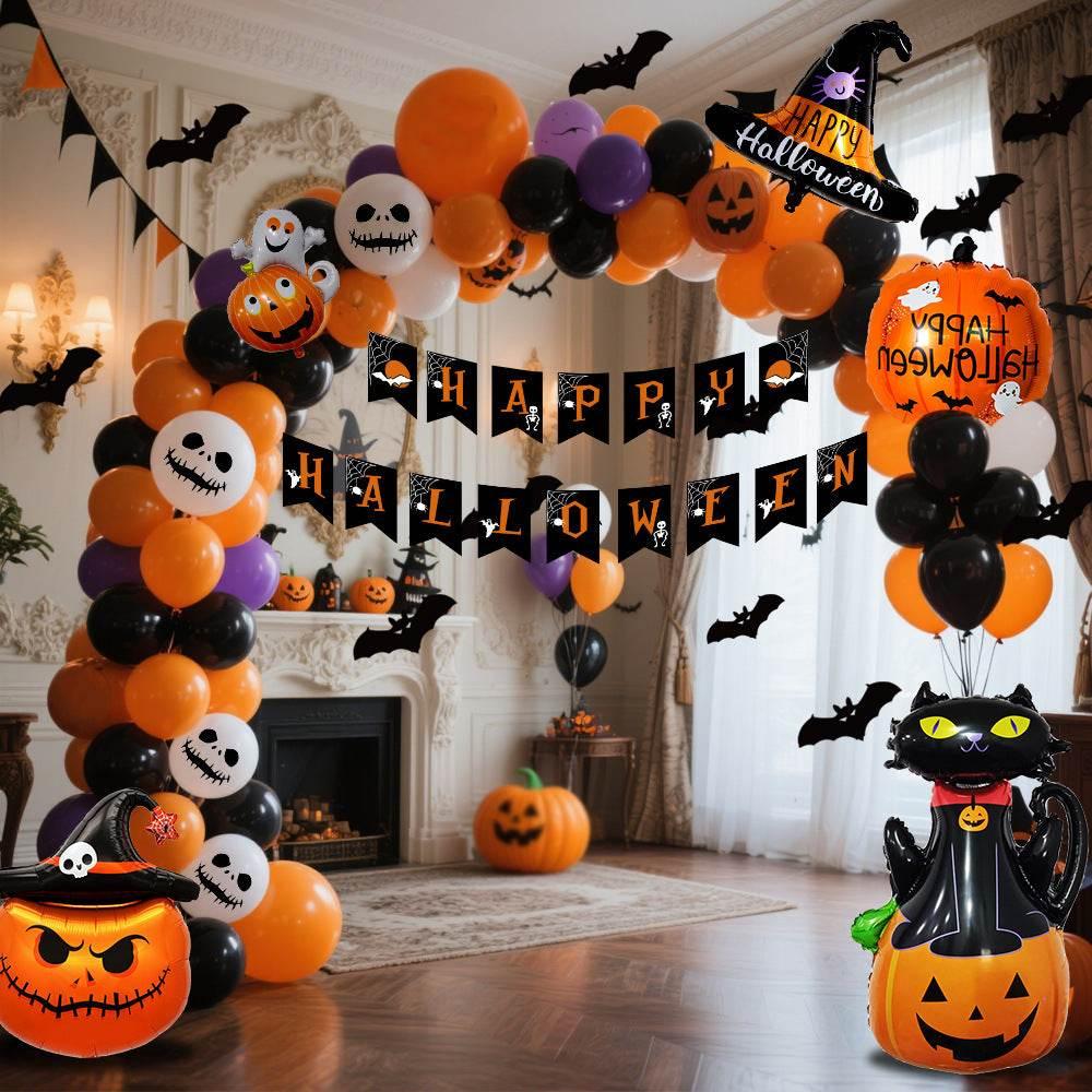ZA-Zola Halloween Balloon Set Hanging Flags - ZA-Zola