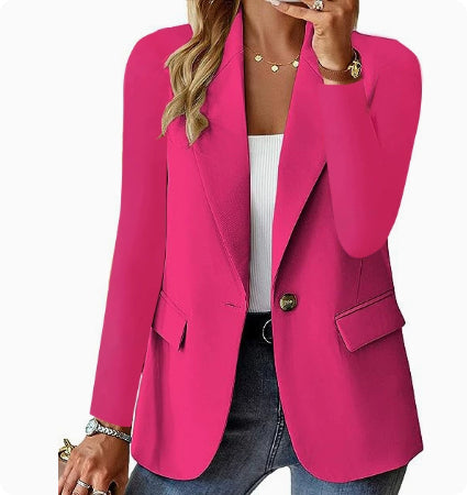 Women's Casual Pleated Blazer | ZA-Zola Fashion