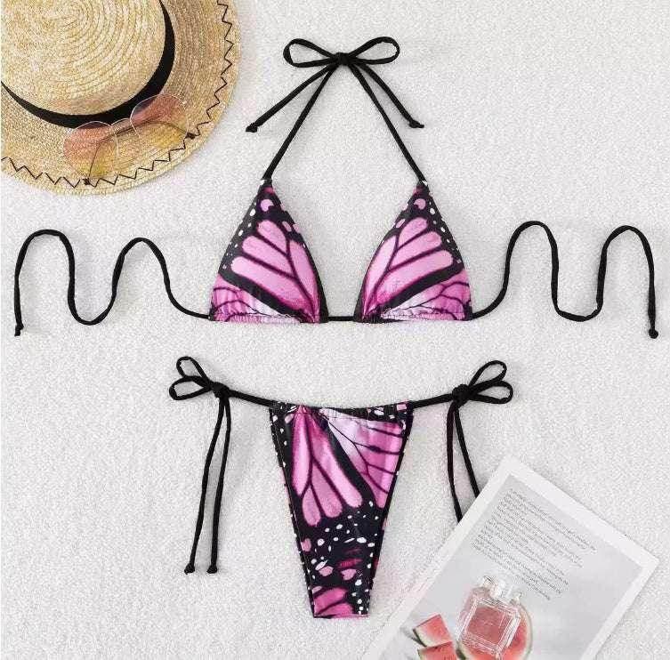 Sexy Printed Bikini Set – Women's 2-Piece Swimwear - ZA-Zola