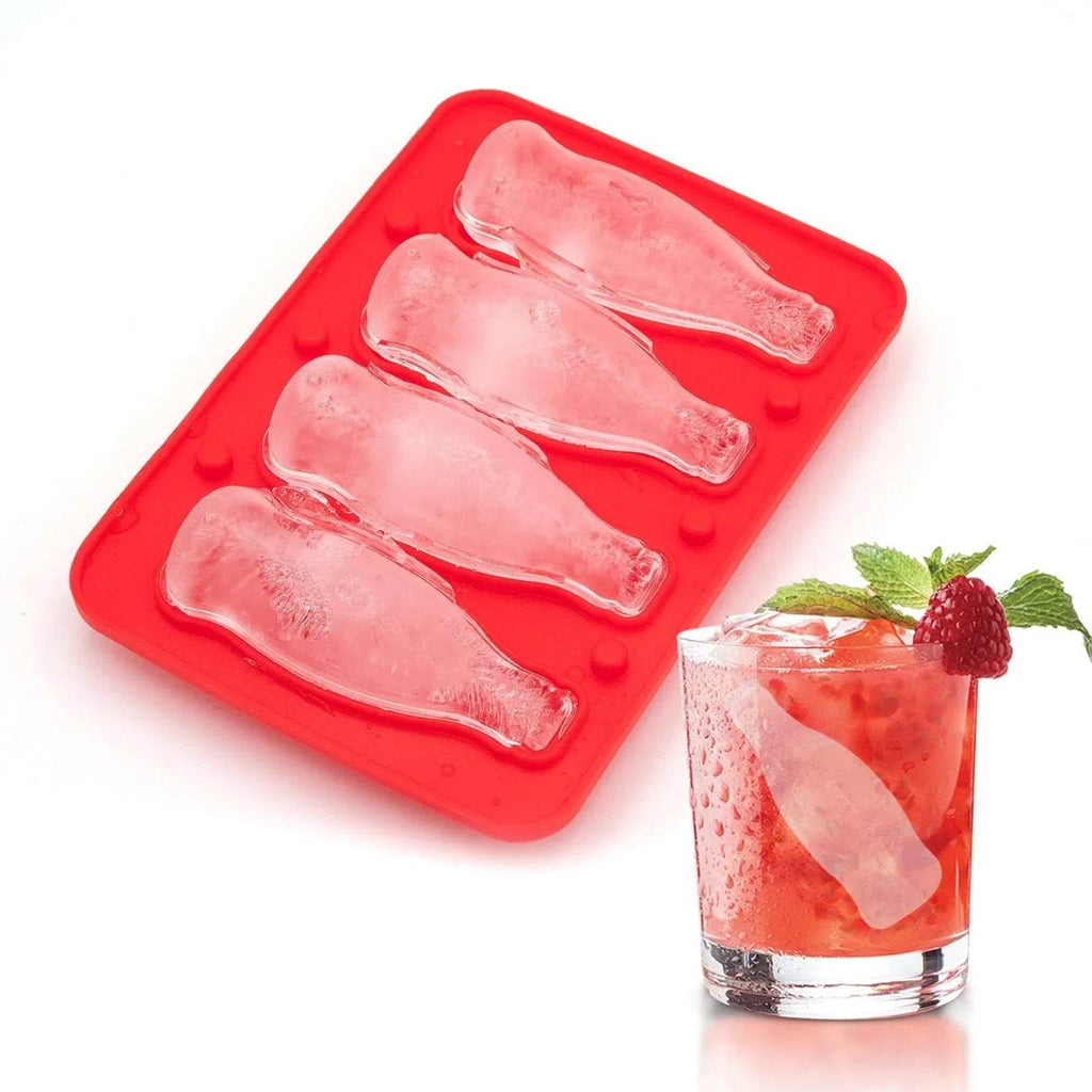 Coke Bottle Ice Mold Tray with Silicone Cover - ZA-Zola