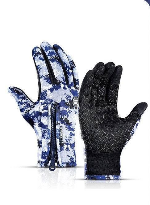 Winter Gloves Touch Screen Waterproof Motorcycle Fleece Gloves - ZA-Zola