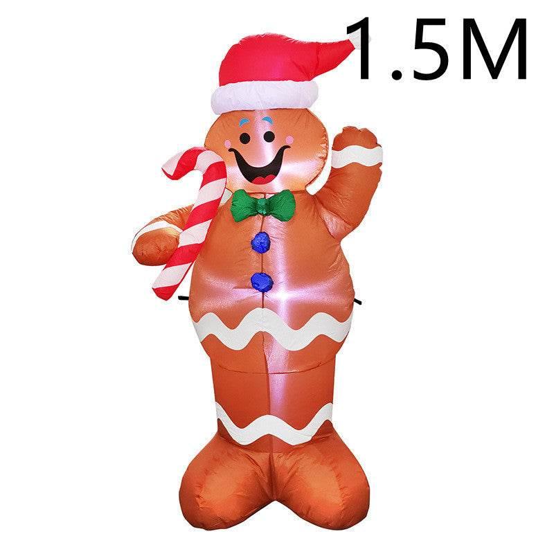 Christmas LED Inflatable Decoration — Santa, Tree & Snowman Yard Decor - ZA-Zola