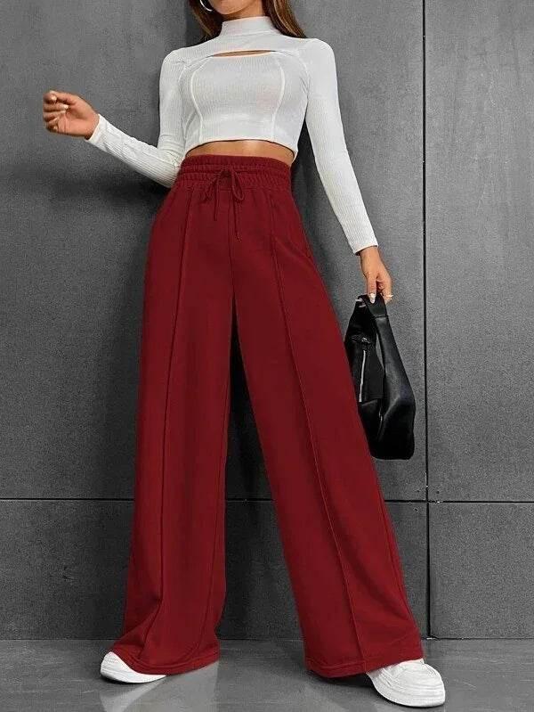 Loose Wide-Leg Trousers – Dance & Streetwear Vibes - ZA-Zola