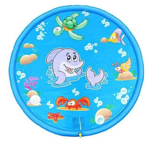 Kids Water Spray Splash Play Mat for Outdoor Fun - ZA-Zola