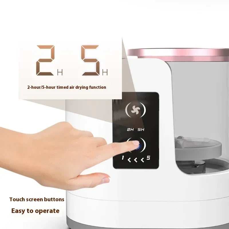 Electric Makeup Brush Cleaner with Drying & Disinfecting Stand - ZA-Zola