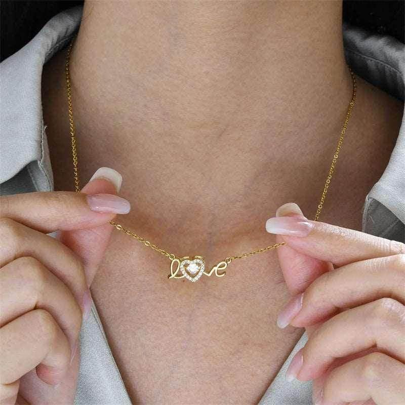 Fashion Titanium Steel Necklace – Perfect Valentine's Gift - ZA-Zola