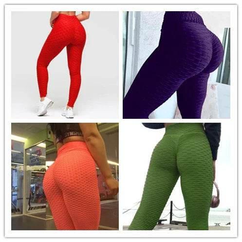 Booty Lifting Anti-Cellulite Scrunch Leggings – No Pocket - ZA-Zola