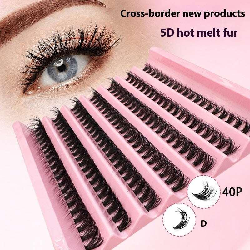 5D Messy False Eyelashes – Thick Hot Melt Volume - ZA-Zola