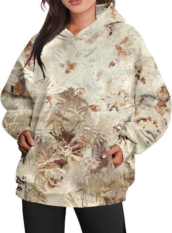 Women's Camouflage Hoodie – Oversized & Stylish! - ZA-Zola