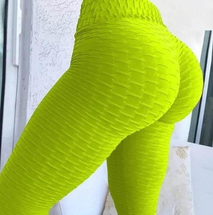 Booty Lifting Anti-Cellulite Scrunch Leggings – No Pocket - ZA-Zola