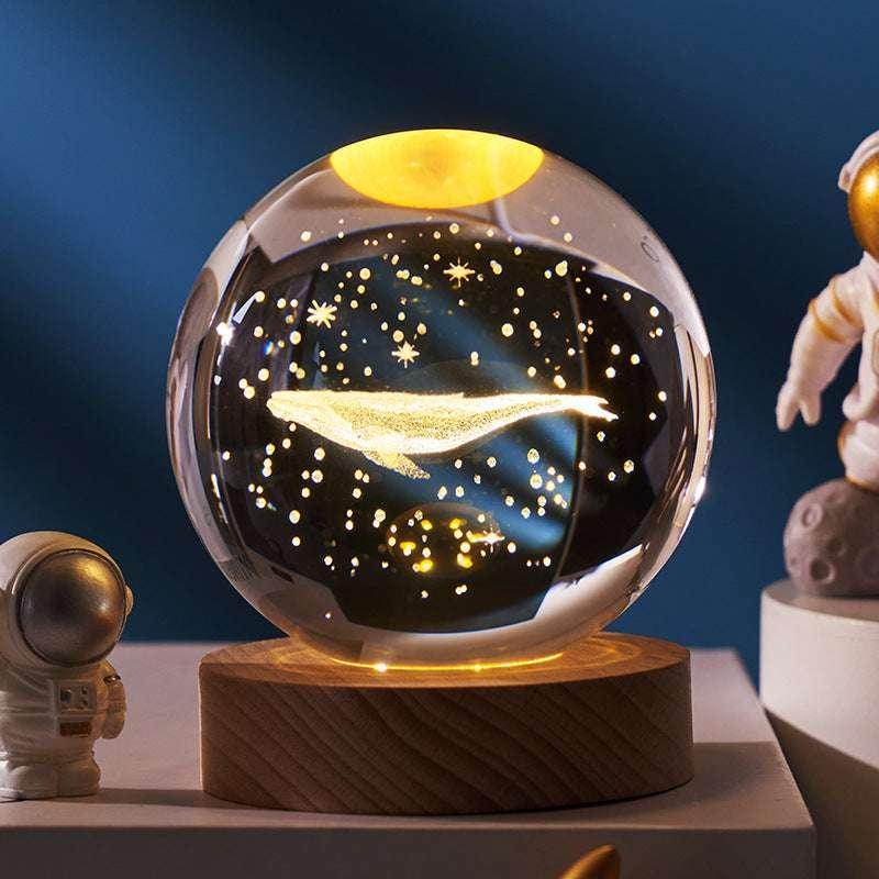 Buy Crystal Ball Night Lamp - Starry Sky Ambience - ZA-Zola