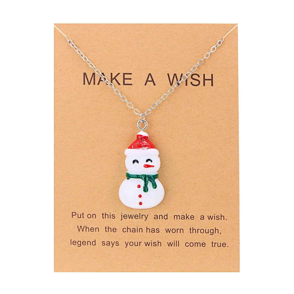Shop Cute Cartoon Christmas Necklace – Festive Charm - ZA-Zola