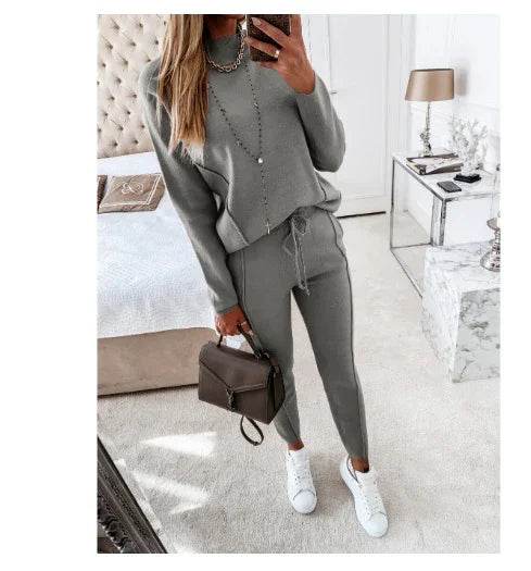 Simple Solid Color Hooded Suit – Shop Now! - ZA-Zola