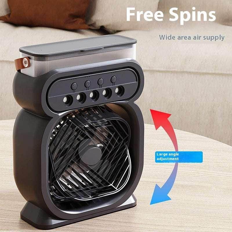 3-in-1 Portable Air Cooler with LED Lights & Humidifier - ZA-Zola