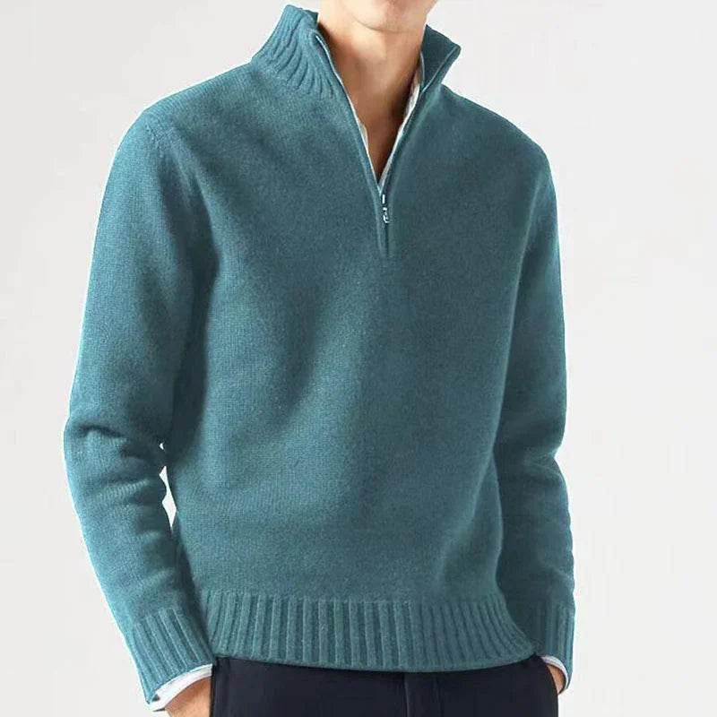 Men's Thickened Thermal Sweater - Slim Fit Style - ZA-Zola