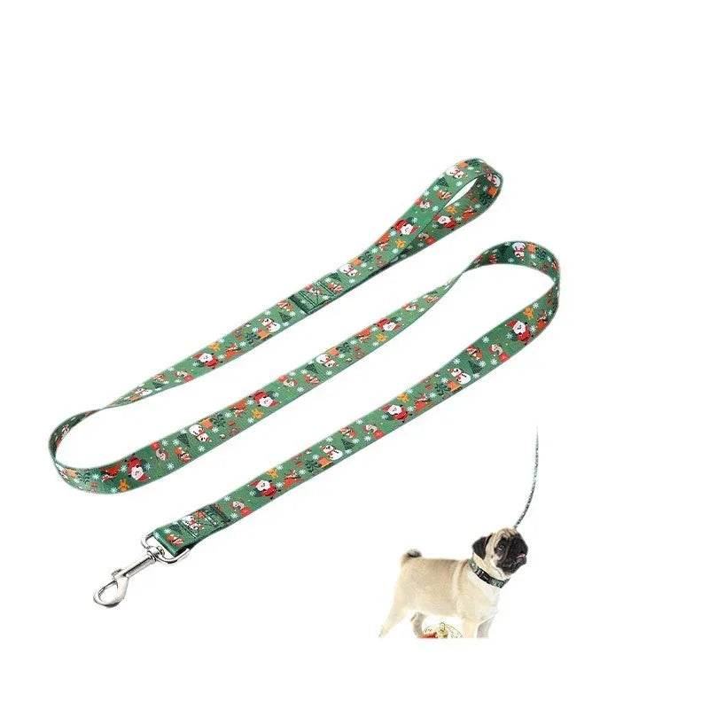 Christmas Pet Collar & Leash Set – Festive Walks - ZA-Zola