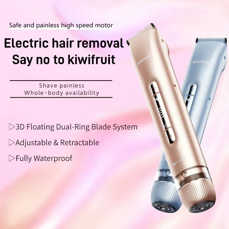 Women Electric Shaver – 2 in 1 USB Rechargeable Hair Remover - ZA-Zola