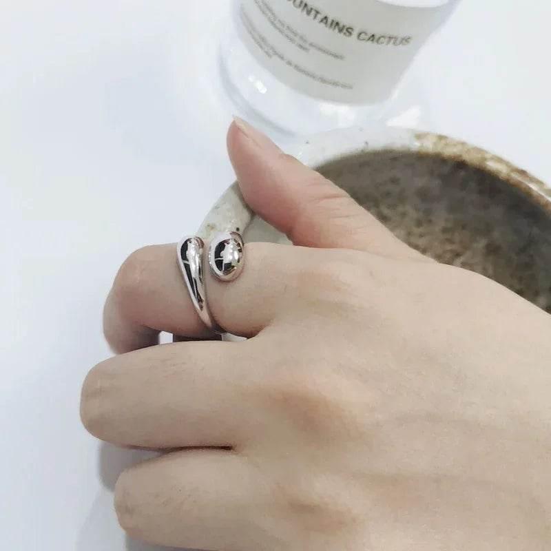 Cora Adjustable Gold Ring – Elegant Geometric Style - ZA-Zola