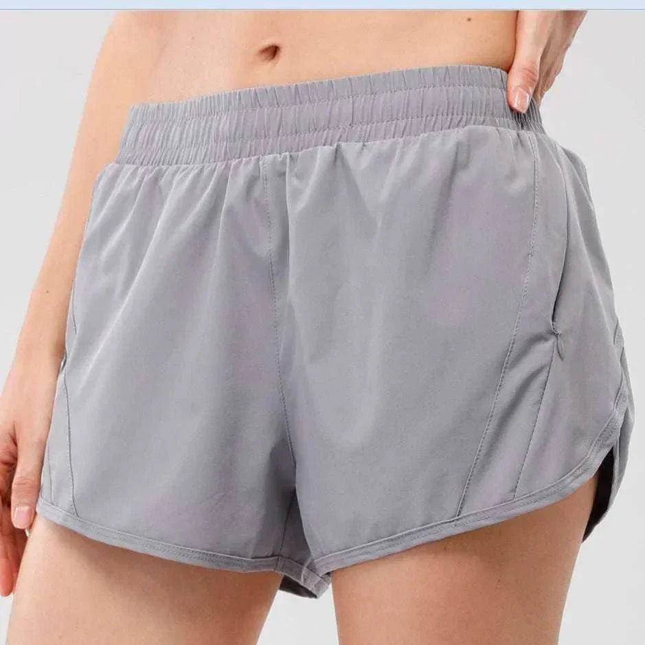 Breathable Summer Sports Shorts with Zipper Pockets - ZA-Zola