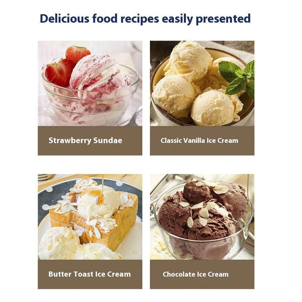 DIY Ice Cream Machine – Creative Automatic Yogurt Maker - ZA-Zola