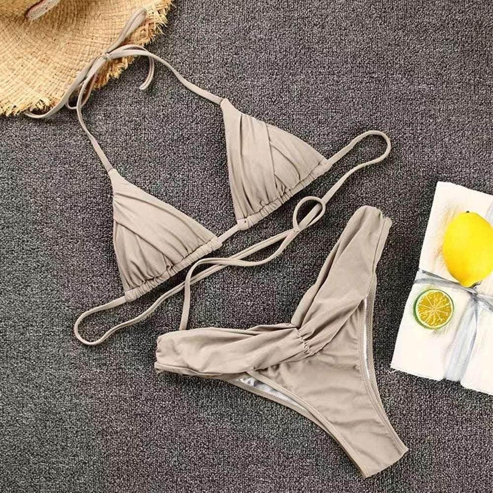 Trendy Summer Bikini Set - Women's Beach Swimsuit - ZA-Zola