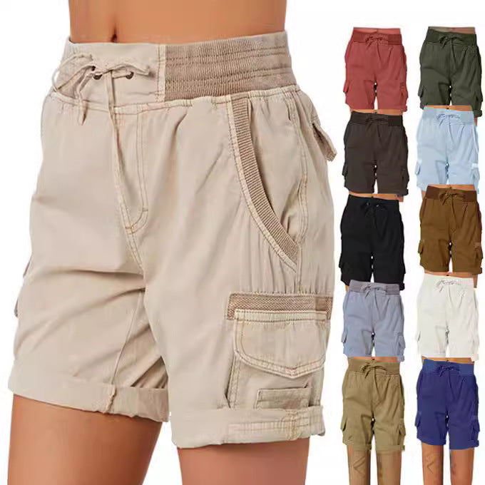 Women's Cargo Shorts With Pockets Outfit Styling Ideas