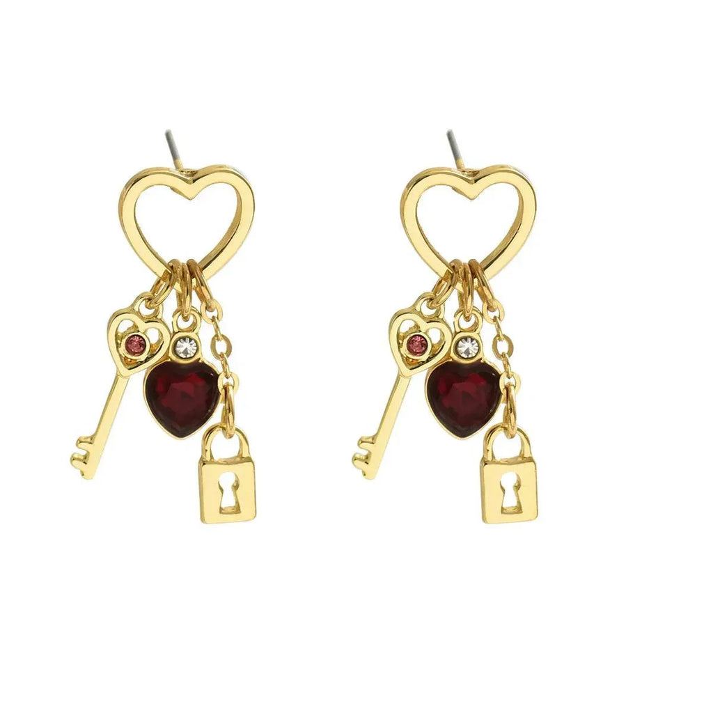 Luxury Love Lock Earrings - Perfect Valentine’s Gift! - ZA-Zola