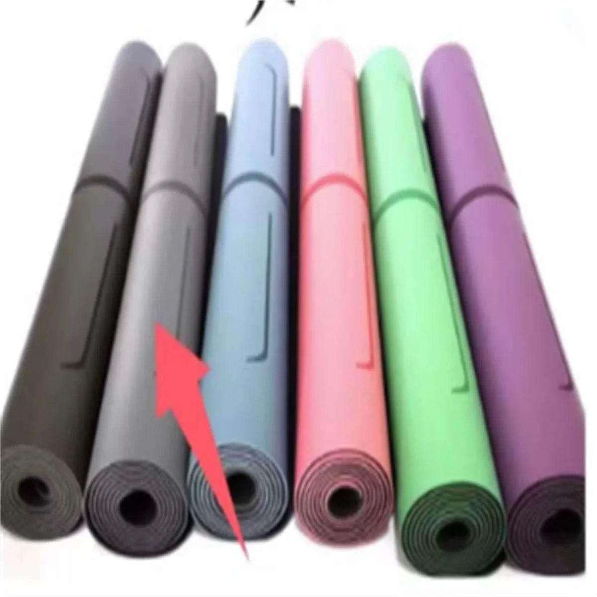 Natural Rubber Non-Slip Yoga Mat – 5mm Thick & Durable - ZA-Zola