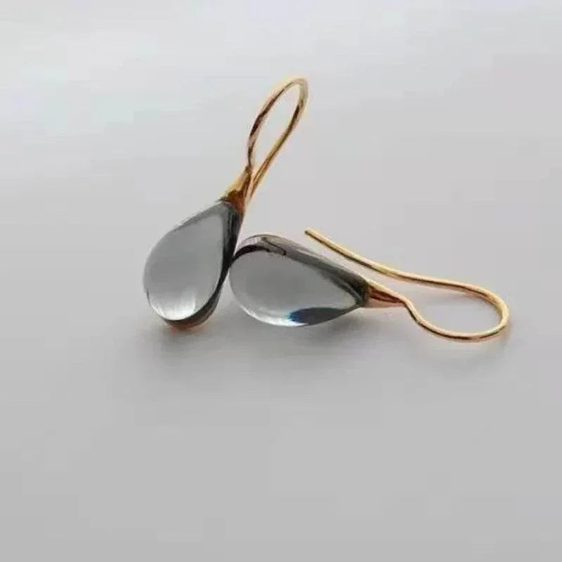 Nine-Color Cat's Eye Gem Earrings – Elegant Shine - ZA-Zola