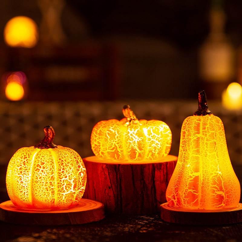 ZA-Zola Halloween Pumpkin Lantern LED Candle Lamp - ZA-Zola