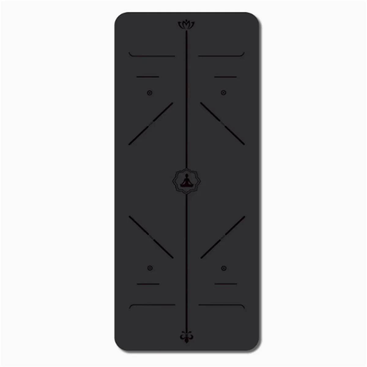 Natural Rubber Non-Slip Yoga Mat – 5mm Thick & Durable - ZA-Zola