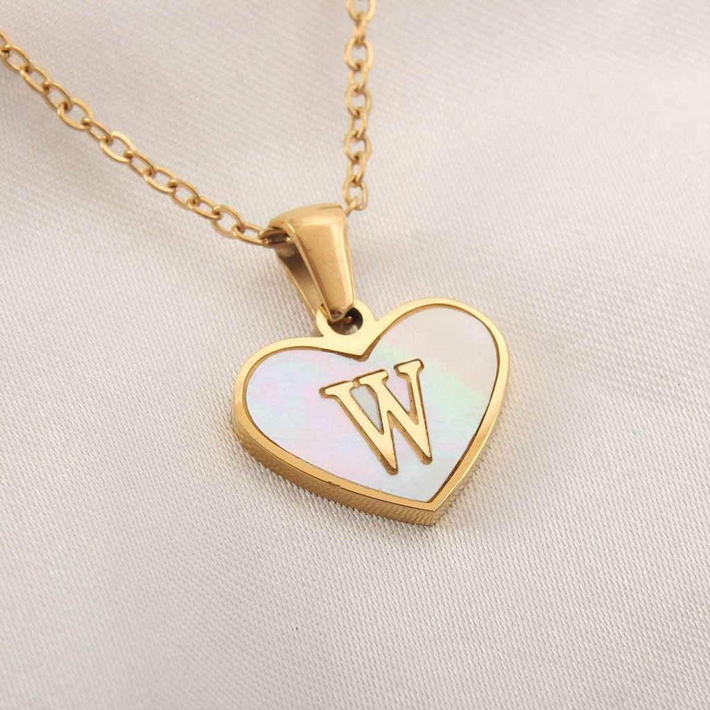 26 Letter Heart Necklace – Personalized Valentine's Gift - ZA-Zola