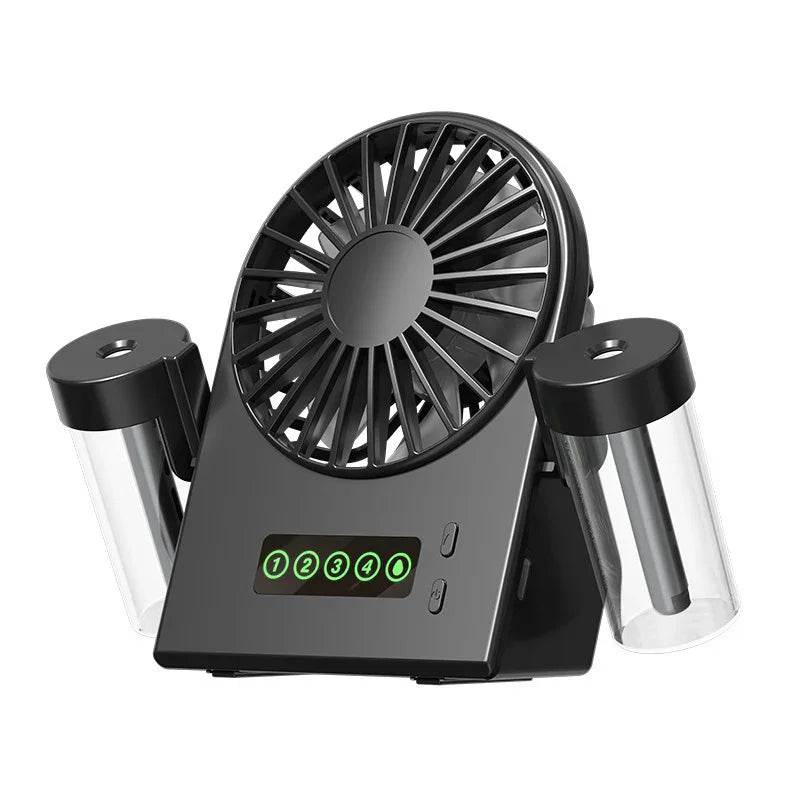 Mini Spray Humidifier USB Handheld Cooling Fan - ZA-Zola