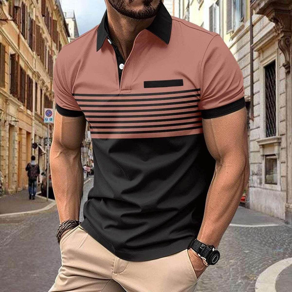 Men's Casual Striped Shirt – Shop Now for Style - ZA-Zola
