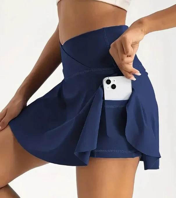 High-Waist Yoga Shorts – Stretchy & Breathable Fit - ZA-Zola