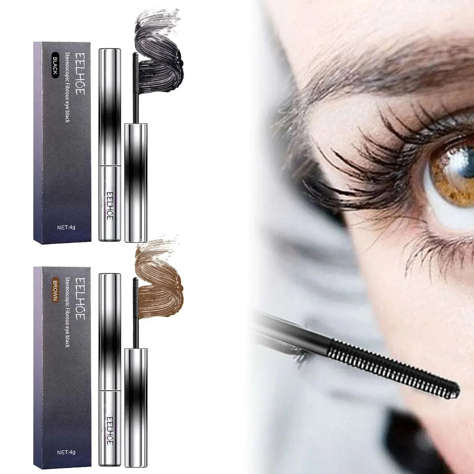 Curling Mascara – Beautiful Natural Thick Lash Finish - ZA-Zola