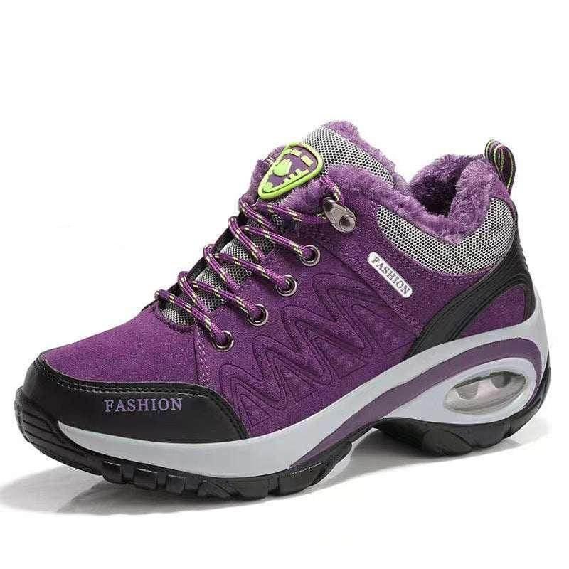 Women’s Thick Sole Hiking Sneakers – Stylish Comfort - ZA-Zola