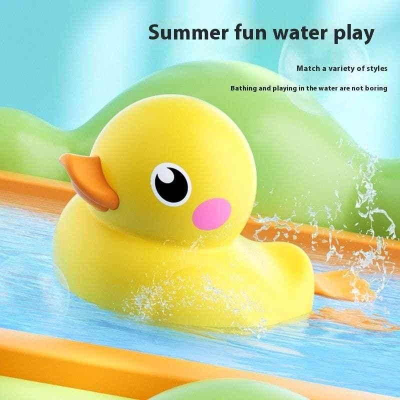 Baby Clockwork Floating Duck Bath Toy – Water Fun - ZA-Zola