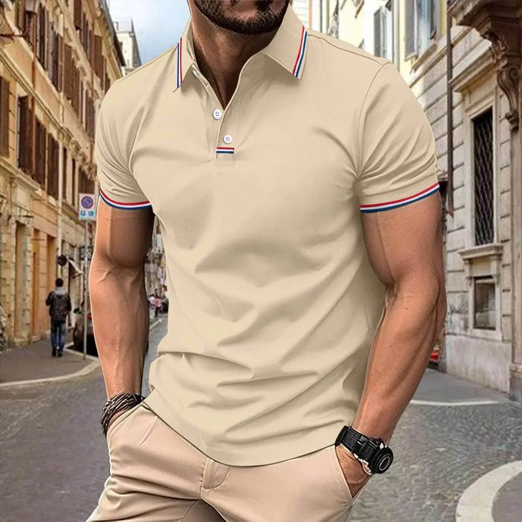 Business Pure Color T-Shirt for Men – Shop Now - ZA-Zola