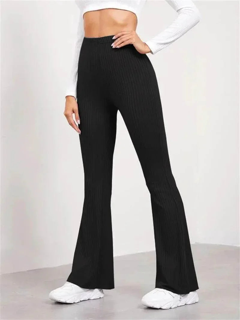 High Waist Yoga Pants – Tummy Control & Medium Elastic - ZA-Zola