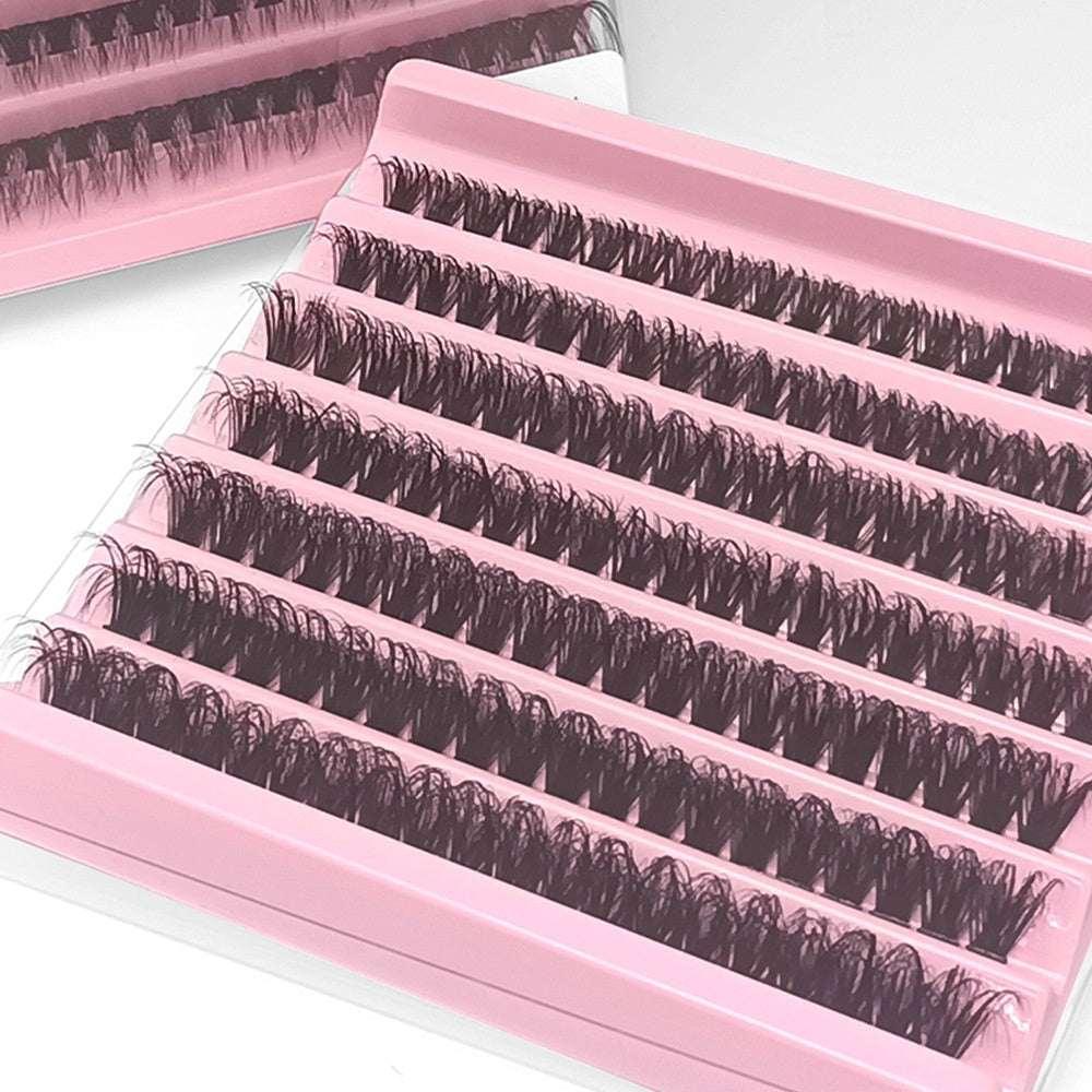 5D Messy False Eyelashes – Thick Hot Melt Volume - ZA-Zola